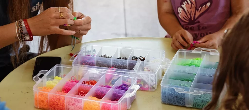 Club enfants activités camping