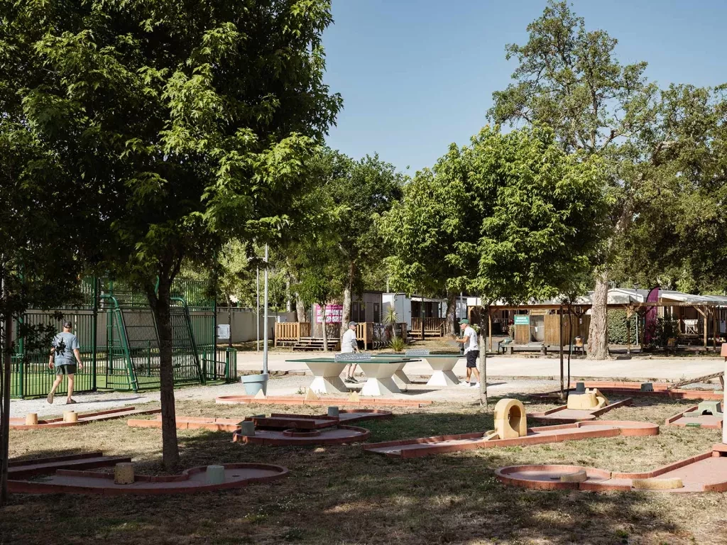 Camping Capbreton mini golf
