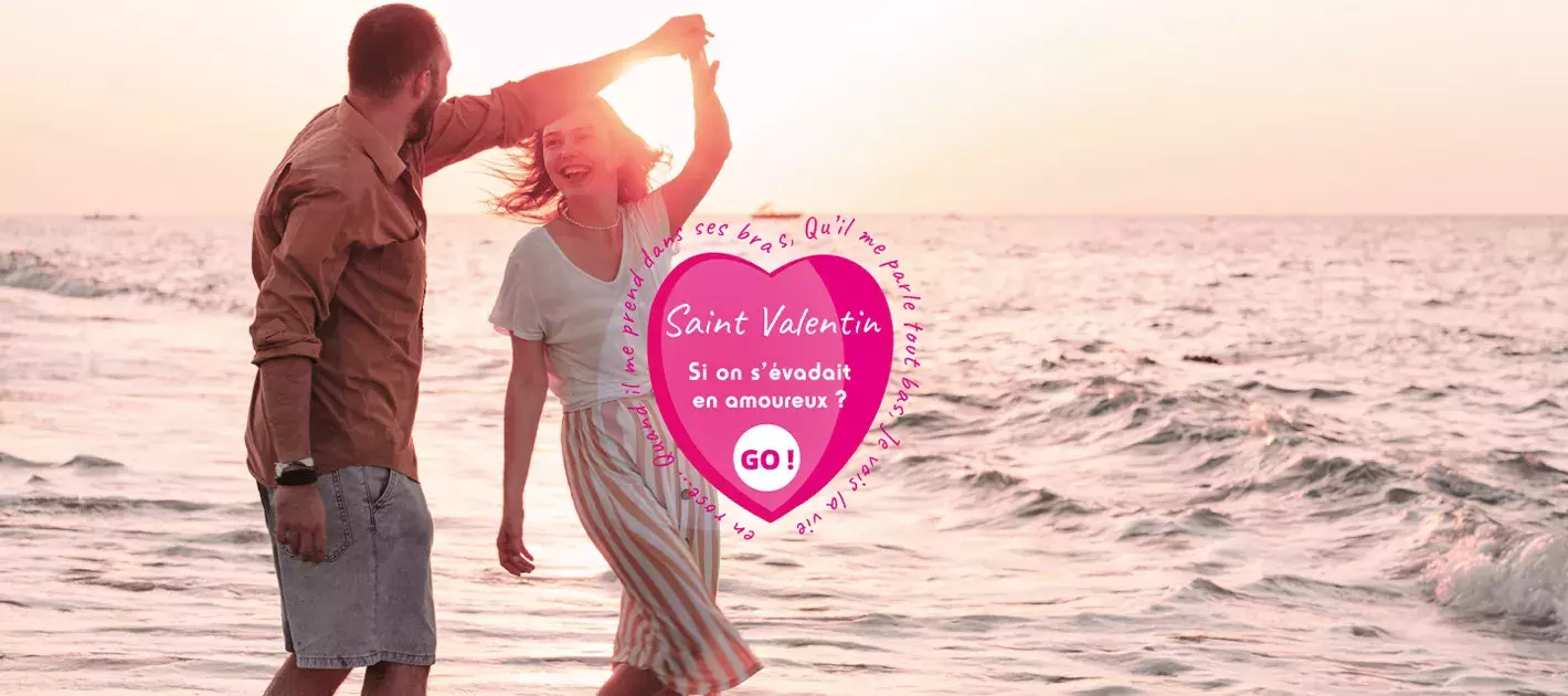 St-Valentin à deux avec message