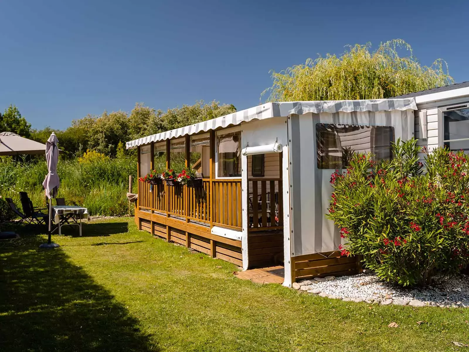 Les magnifiques mobilhomes du camping Siblu Villages Mer et Soleil 1