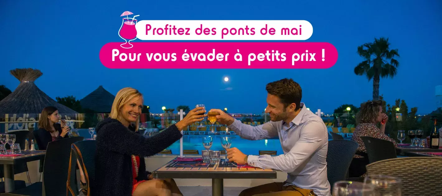 Les vacances durant les pont de mai c'est idéal ! 