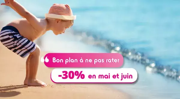 Bon Plan ! Partez en mai et juin avec une réduction -30%