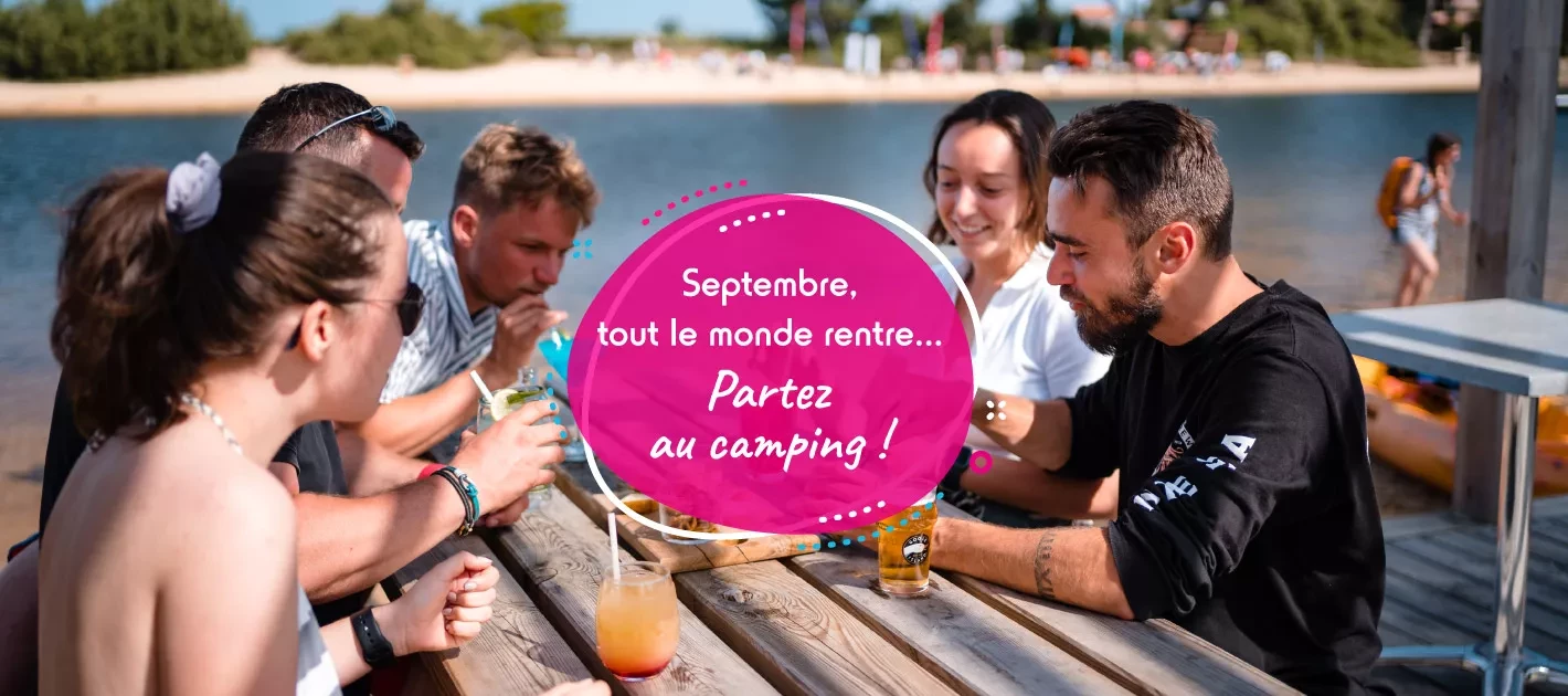 Septembre dans les campings siblu : Vive la tranquillité ! 