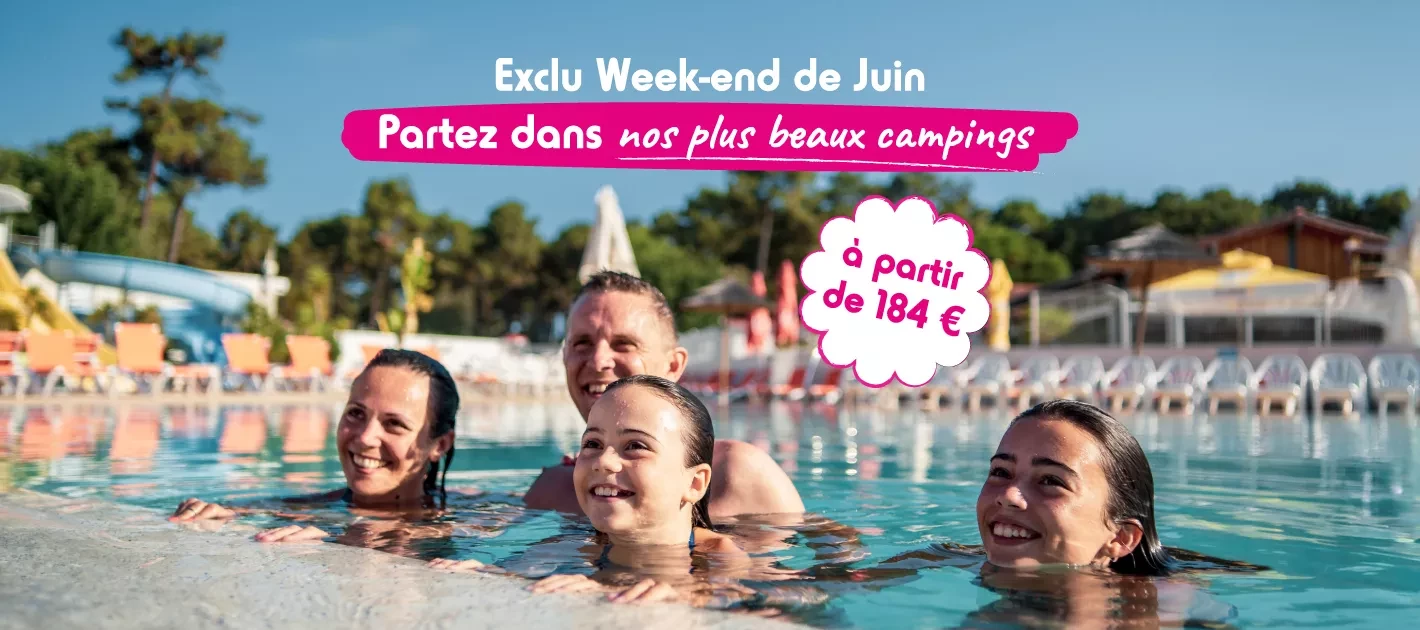 Weekend camping juin