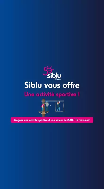 Activite sportive à gagner