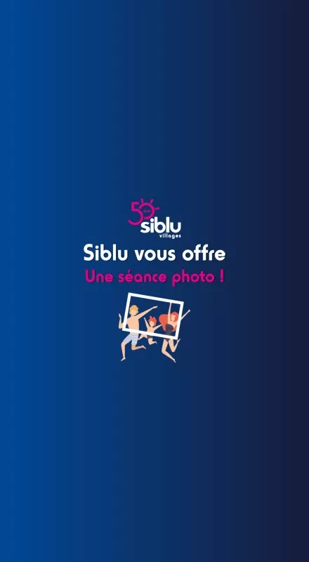 En juillet gagnez une séance photo en réservant quand dans les superbes campings Siblu !