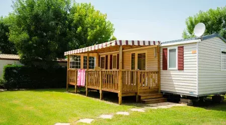 Les magnifiques mobilhomes du camping Siblu Villages Les Charmettes 3