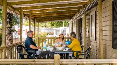 Les magnifiques mobilhomes du camping Siblu Villages La Réserve 1