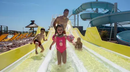 Le sublime complexe aquatique du camping Siblu Villages Le Lac des Rêves 4