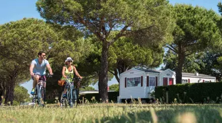 Les magnifiques mobilhomes du camping Siblu Villages Le Lac des Rêves 2