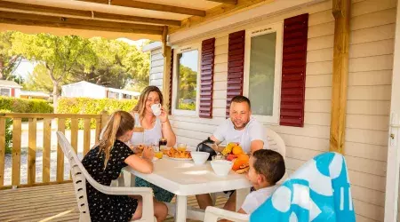 Les magnifiques mobilhomes du camping Siblu Villages Le Lac des Rêves 3