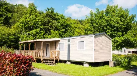 Les magnifiques mobilhomes du camping Siblu Villages Domaine de Litteau 1