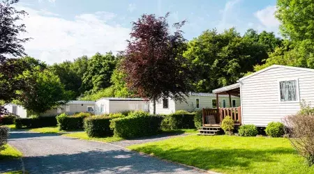 Les magnifiques mobilhomes du camping Siblu Villages Domaine de Litteau 2