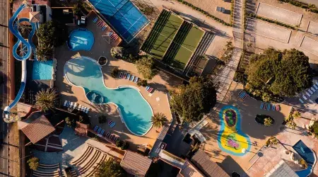 Le sublime complexe aquatique du camping Siblu Villages Mar Estang 1
