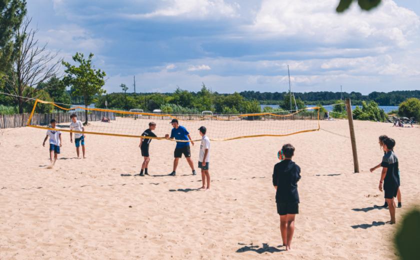 volley au camping