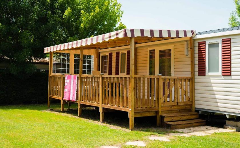 Les superbes mobil homes disponibles pour les vacanciers au camping Siblu Les Charmettes 