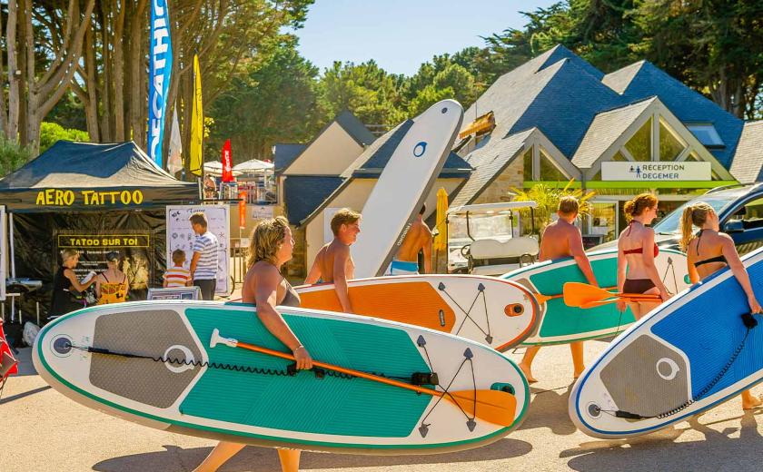 Les parfaites activités à faire en famille au camping Siblu Villages Le Conguel 2