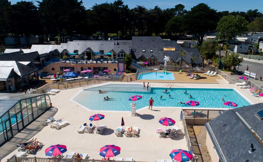 Le sublime complexe aquatique du camping Siblu Villages Le Conguel 1