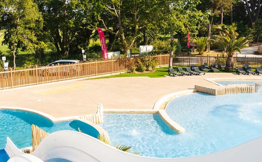 Le complexe aquatique du camping Siblu Villages Bois de Bayadène 1