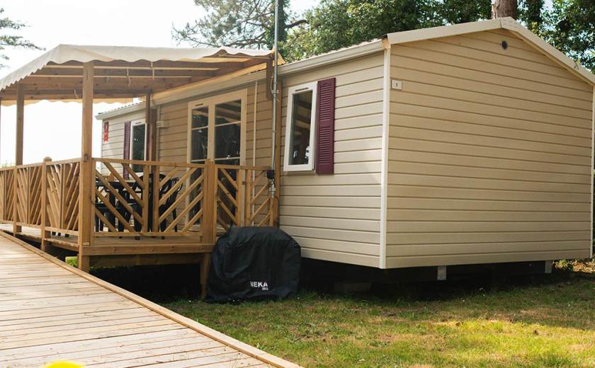 Les mobilhomes du camping Siblu Villages Bois de Bayadène 1