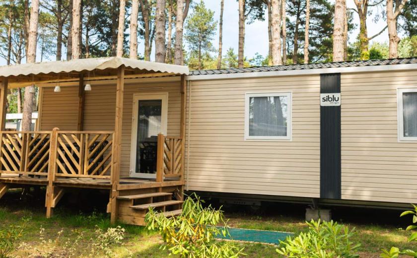 Les mobilhomes du camping Siblu Villages Bois de Bayadène 2