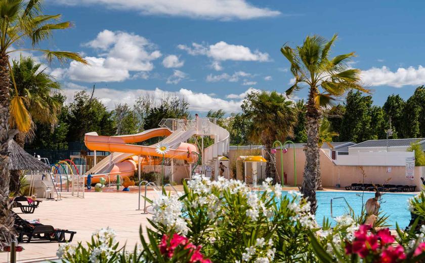 Le sublime complexe aquatique du camping Siblu Villages Les Sables du midi 1