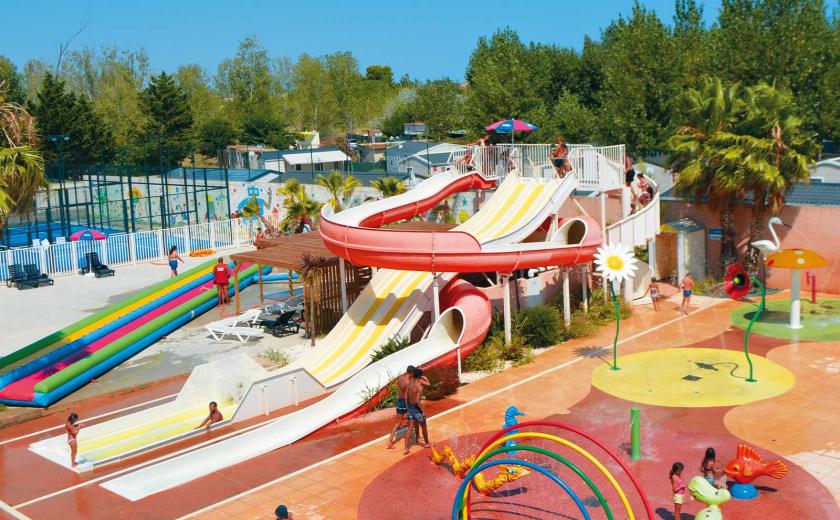 Le sublime complexe aquatique du camping Siblu Villages Les Sables du midi 4