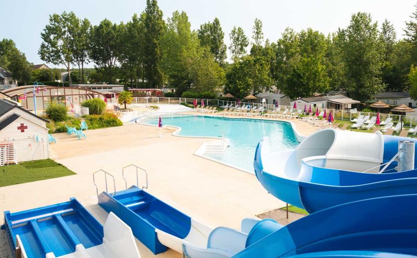 Le sublime complexe aquatique du camping Siblu Villages Domaine de Dugny 2