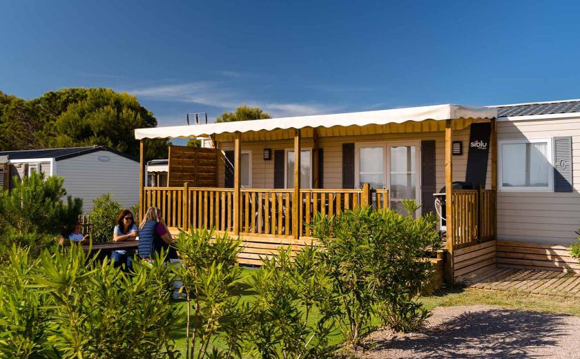 Les magnifiques mobilhomes du camping Siblu Villages Mar Estang 2