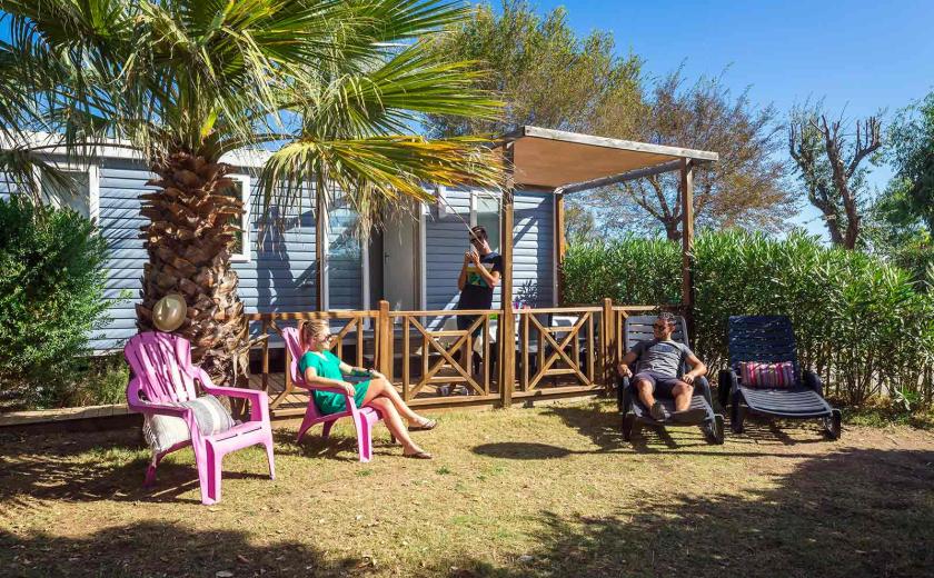 Les magnifiques mobilhomes du camping Siblu Villages Le Marisol 1