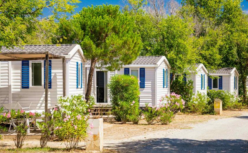 Les magnifiques mobilhomes du camping Siblu Villages Le Marisol 3