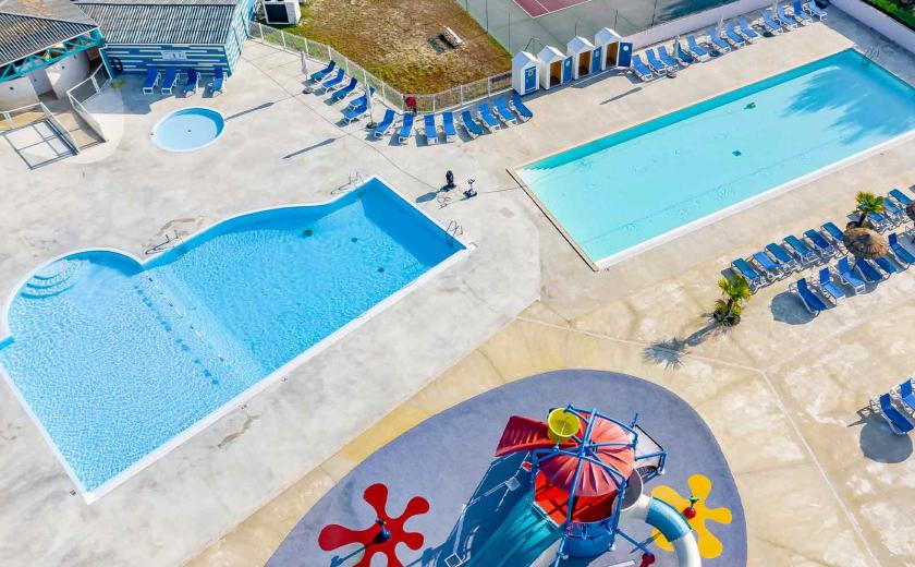 Le sublime complexe aquatique du camping Siblu Villages Les Dunes de Contis 1