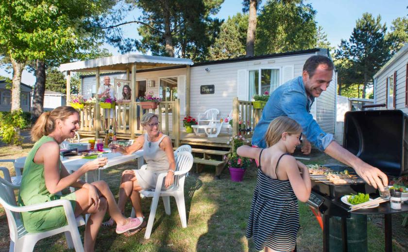 Les magnifiques mobilhomes du camping Siblu Villages Bois Masson 1