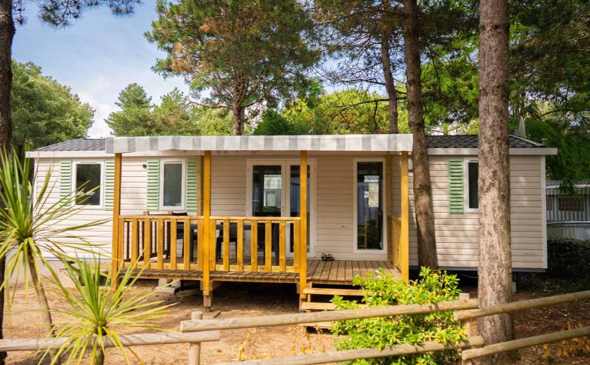 Les magnifiques mobilhomes du camping Siblu Villages Bois Dormant 1