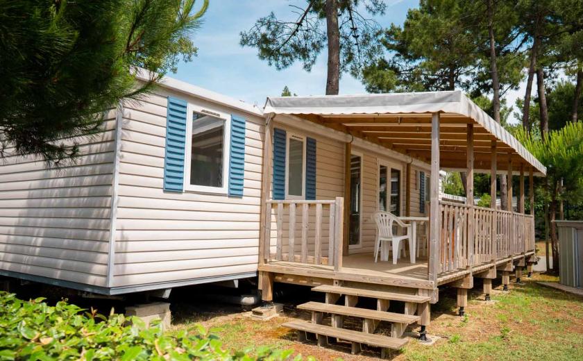 Les magnifiques mobilhomes du camping Siblu Villages Bois Dormant 2