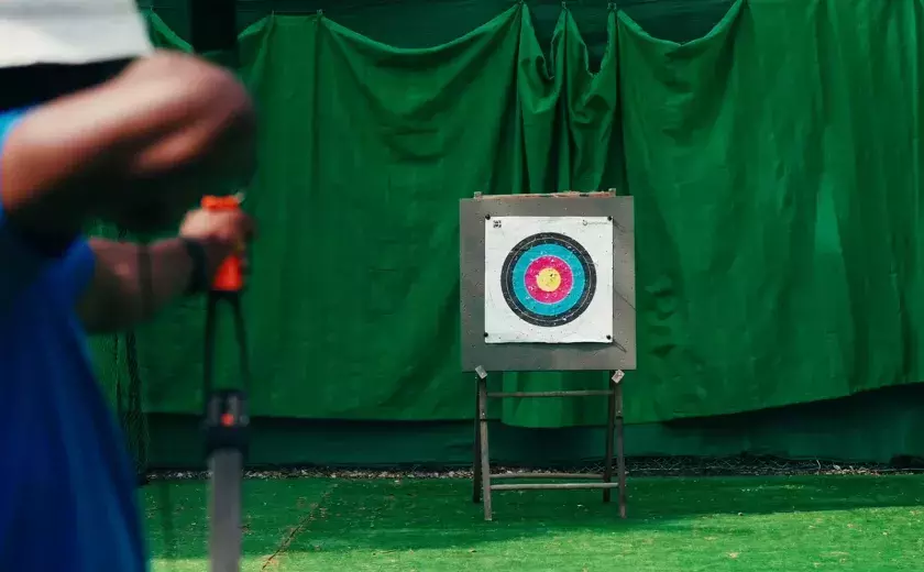 Le tire à l'arc au camping Siblu Les Pierres Couchées