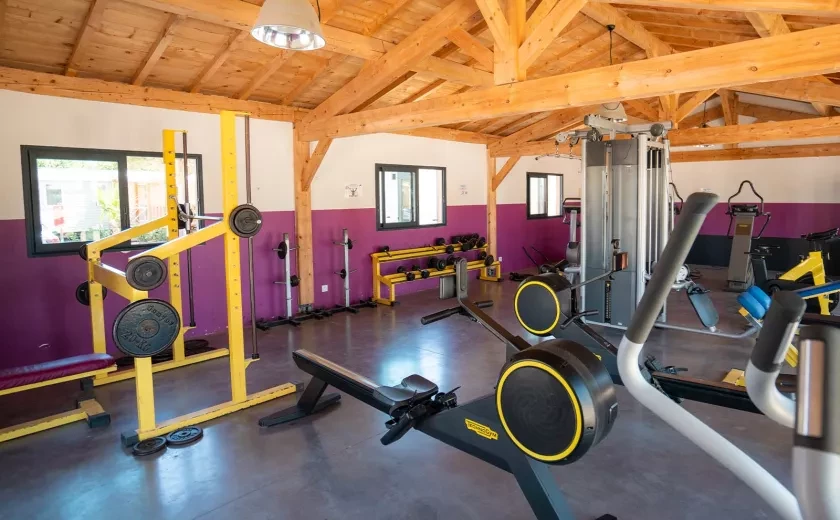 La salle de sport au camping Siblu Le Marisol