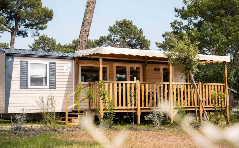 Mobil home au camping Siblu Villages Les Embruns